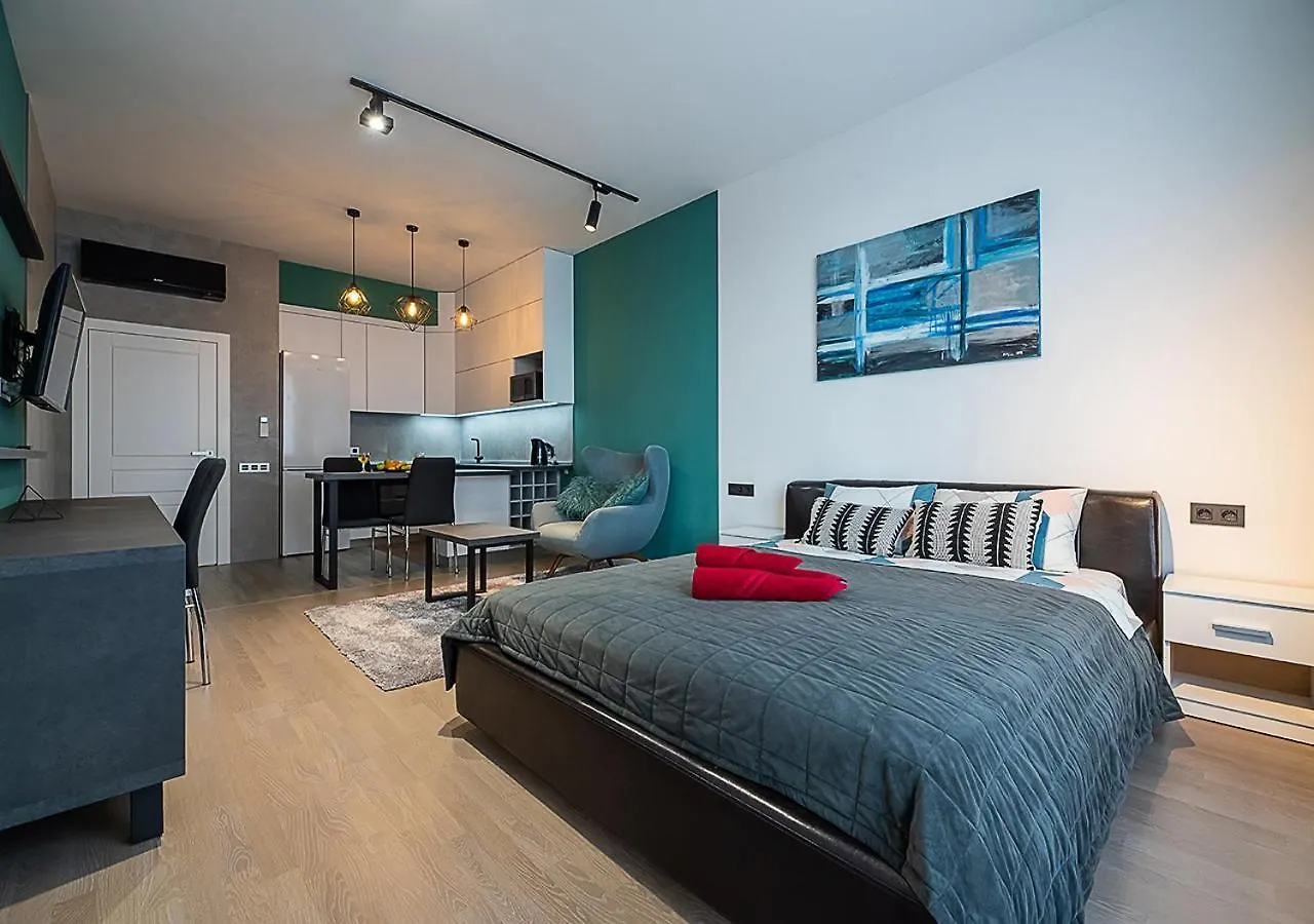 Smart Plaza Obolon: Designer Apartments Near Minska Metro Kyiv 0*,  Ukraine