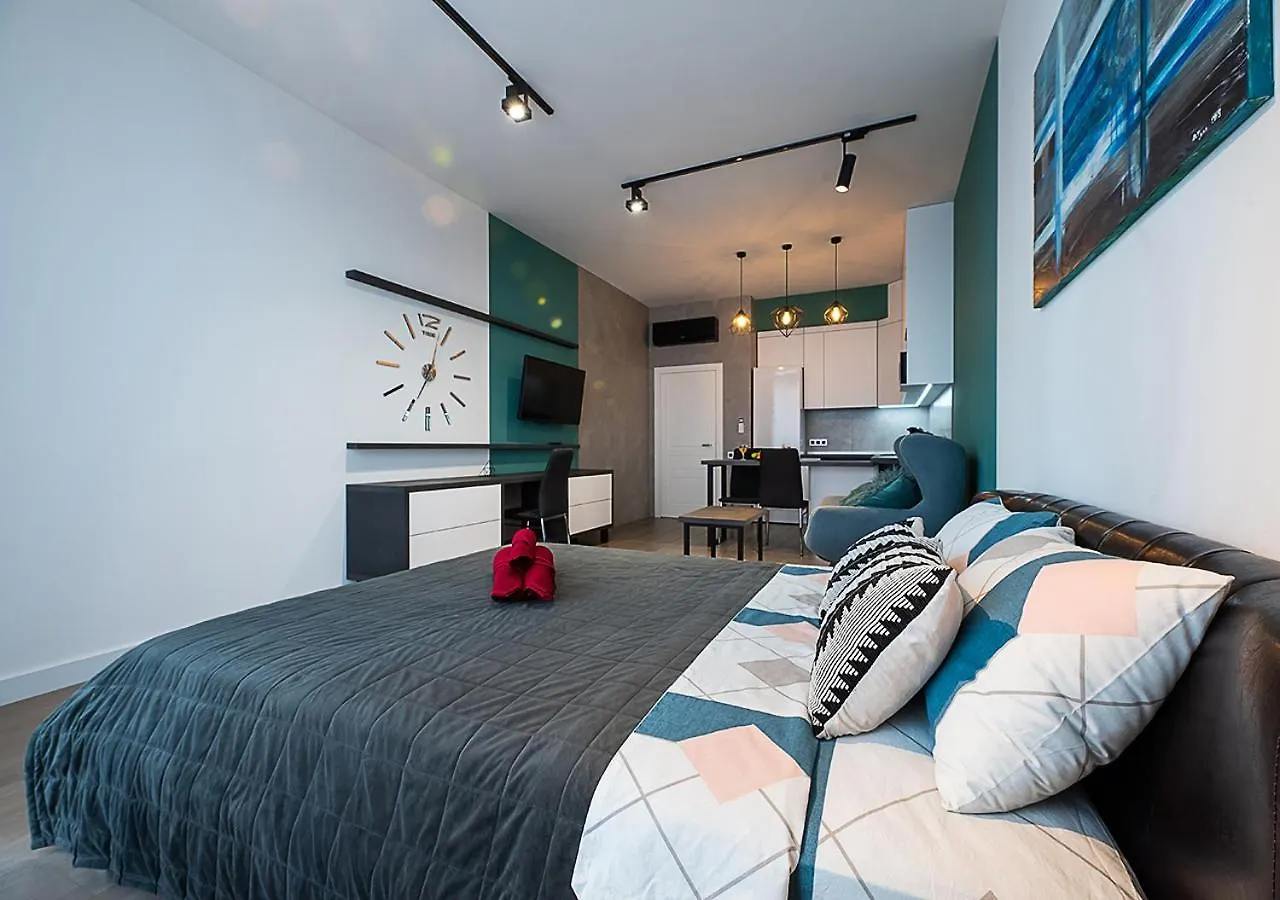 Smart Plaza Obolon: Designer Apartments Near Minska Metro Kyiv