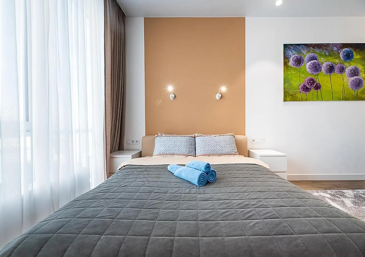 Smart Plaza Obolon: Designer Apartments Near Minska Metro Kyiv 0*,  Ukraine